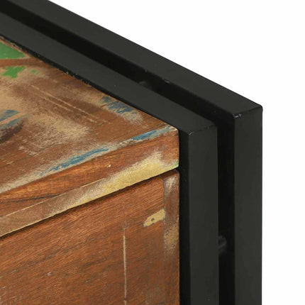Sofabord Flerfarvet 90 x 50 x 38 cm Solid genbrugs træ