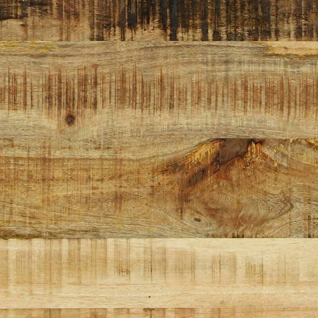 Konsolbord Brun 120 x 33 x 75 cm Massivt ru mangotræ
