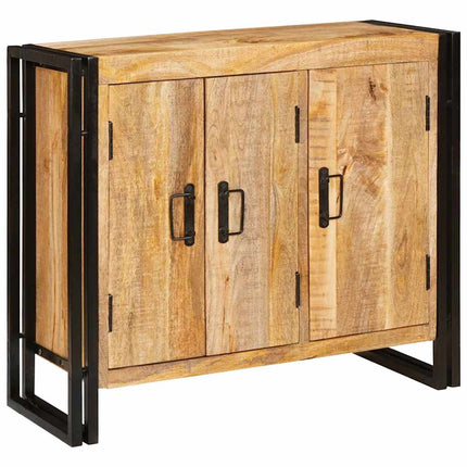 Sideboard Brun 80 x 33 x 70 cm Massivt mangotræ