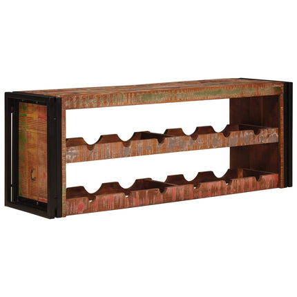 Vinfad Brun 120 x 45 x 33 cm Solid genvundet træ