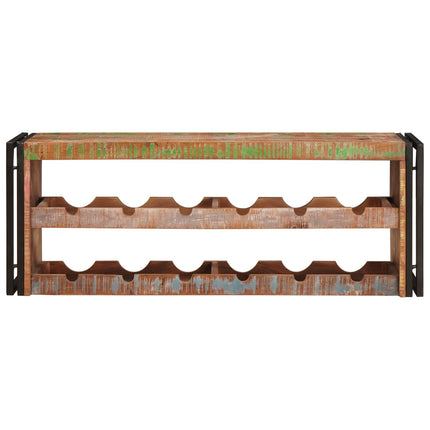 Vinfad Brun 120 x 45 x 33 cm Solid genvundet træ