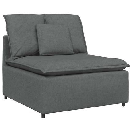 modulsofa med hynder mørkegrå