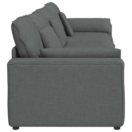 modulsofa med hynder mørkegrå