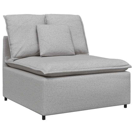 modulsofa med hynder skygrå