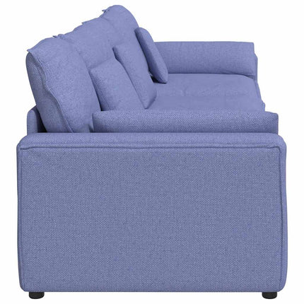 modulsofa med hynder jeansblå