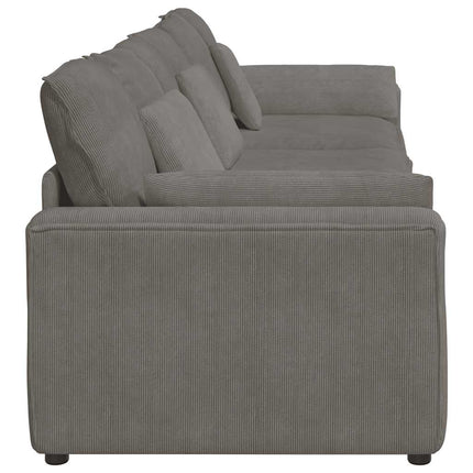 modulsofa med hynder lysegrå