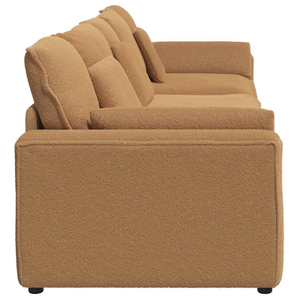 modulsofa med hynder beige