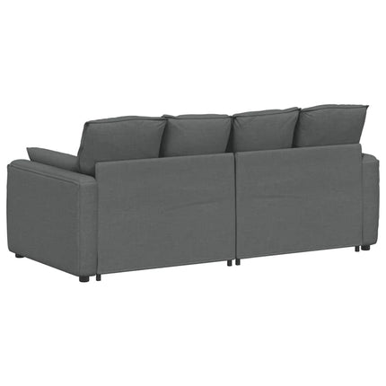 modulsofa med hynder mørkegrå