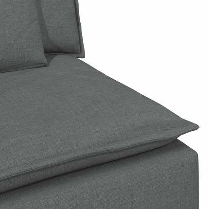 modulsofa med hynder mørkegrå
