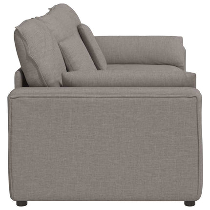 modulsofa med hynder gråbrun