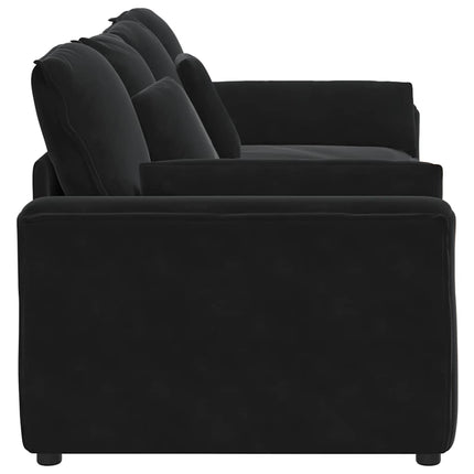 modulsofa med hynder sort