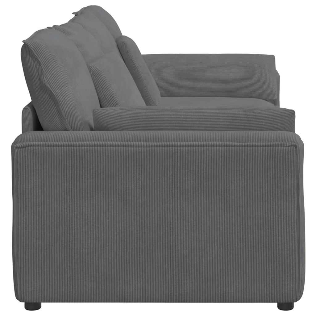 modulsofa med hynder mørkegrå