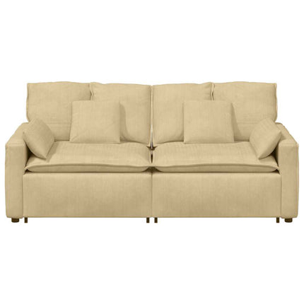 modulsofa med hynder grågrøn
