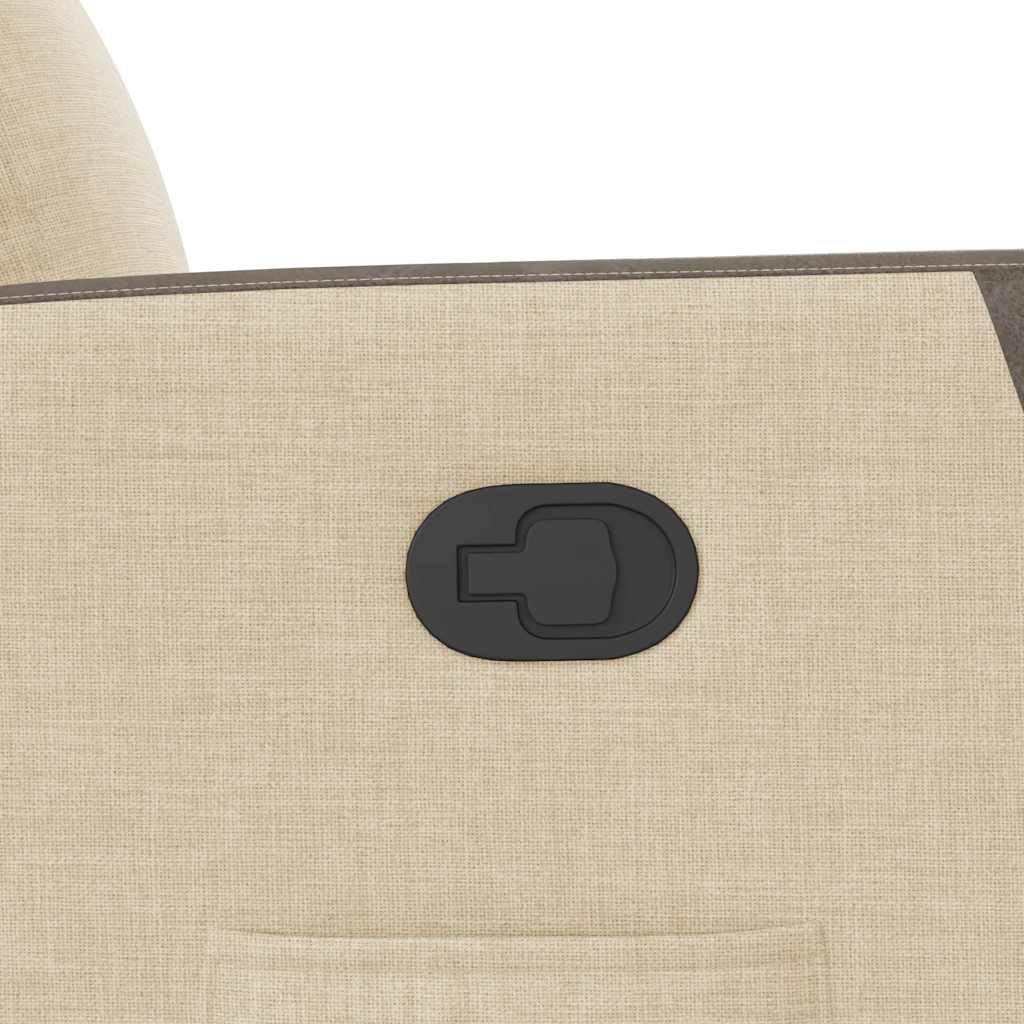 løftestol stof cremefarvet