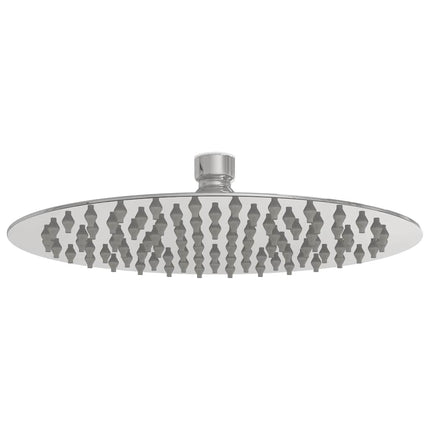 regnbrusehoved 20 cm rund rustfrit stål 304
