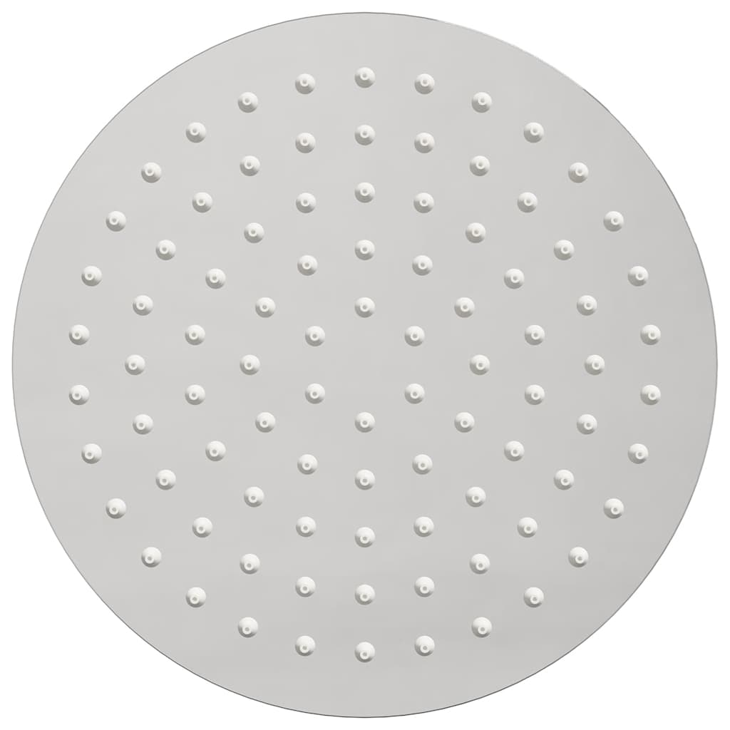 regnbrusehoved 20 cm rund rustfrit stål 304