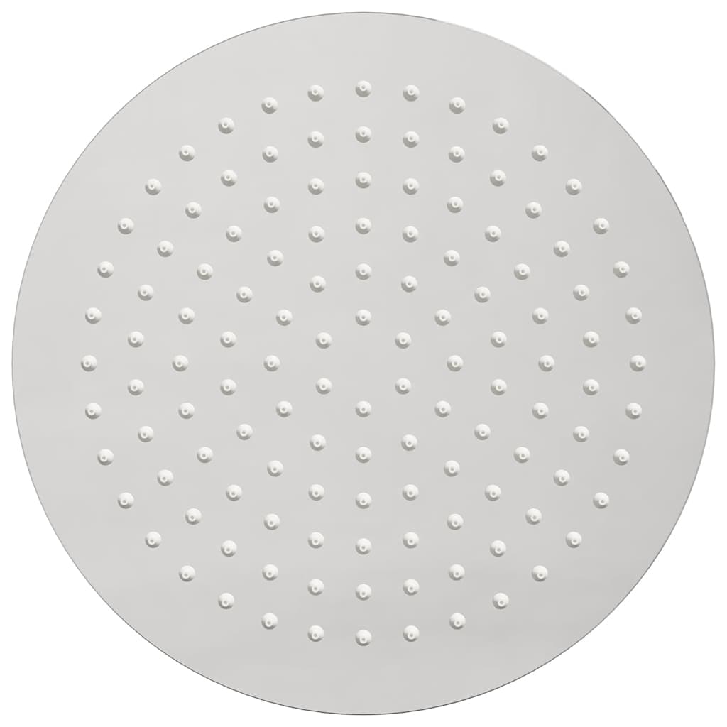 regnbrusehoved 25 cm rund rustfrit stål 304