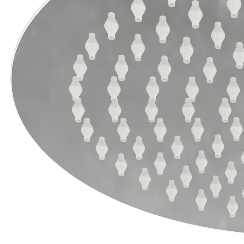 regnbrusehoved 25 cm rund rustfrit stål 304