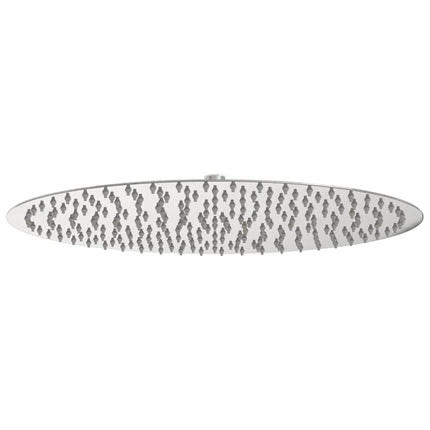 regnbrusehoved 40 cm rund rustfrit stål 304
