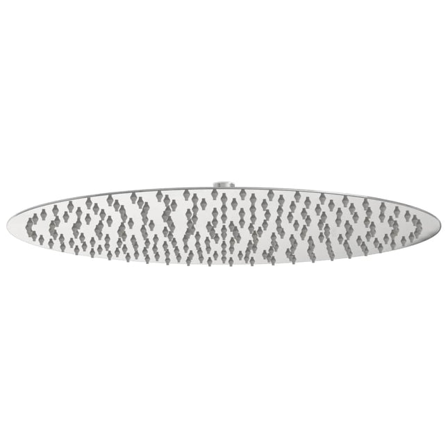 regnbrusehoved 40 cm rund rustfrit stål 304