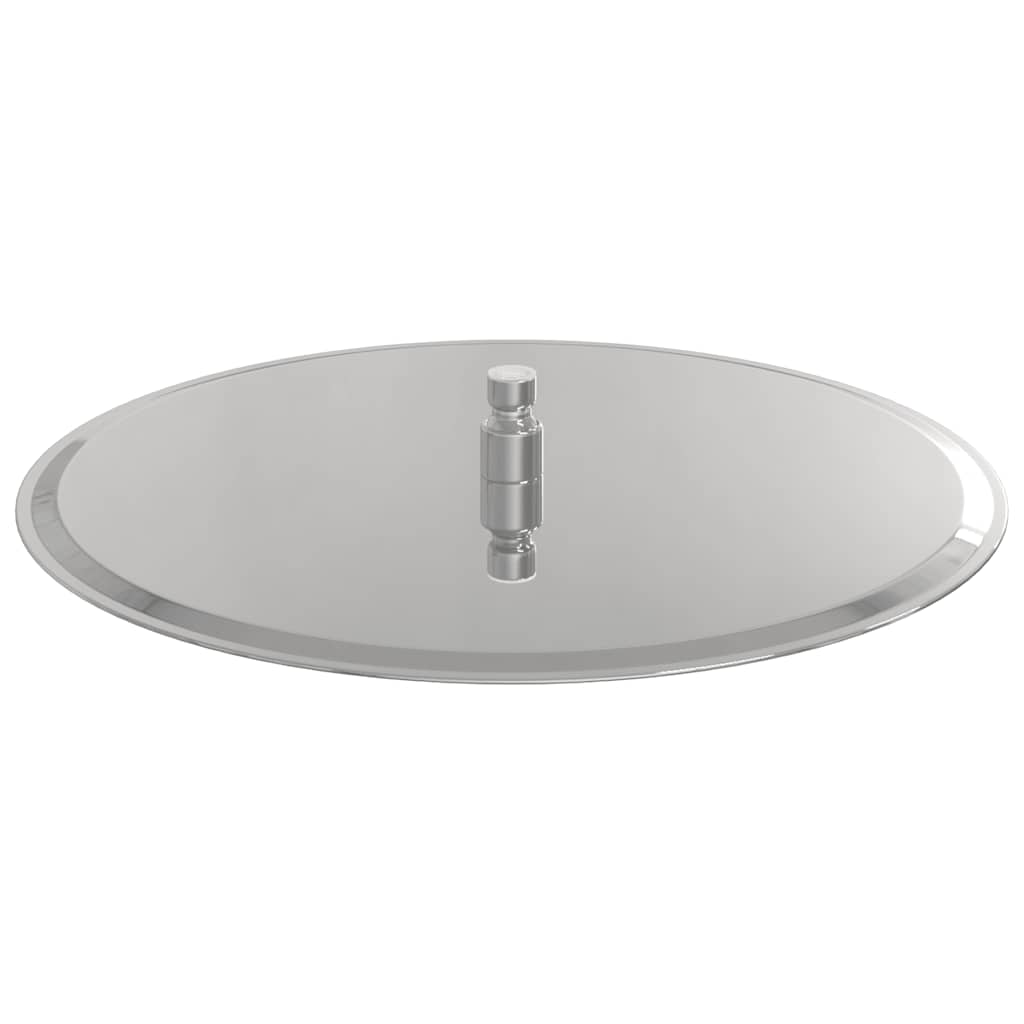 regnbrusehoved 40 cm rund rustfrit stål 304