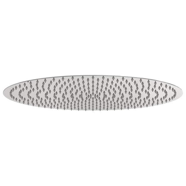 regnbrusehoved 50 cm rund rustfrit stål 304