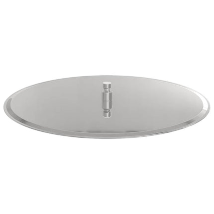 regnbrusehoved 50 cm rund rustfrit stål 304