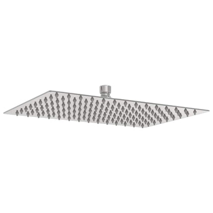 regnbrusehoved 30x20 cm rektangulær rustfrit stål 304