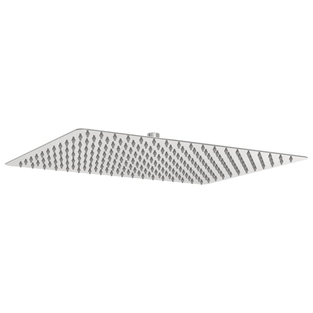 regnbrusehoved 40x30 cm rektangulær rustfrit stål 304