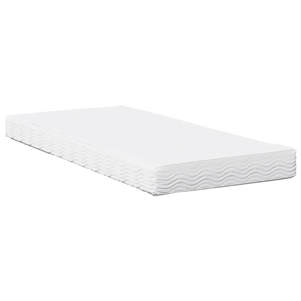 daybed med madras 80x200 cm massivt fyrretræ gyldenbrun