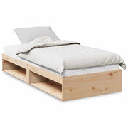 daybed med madras 90x190 cm massivt fyrretræ