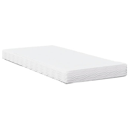 daybed med madras 90x190 cm massivt fyrretræ hvid