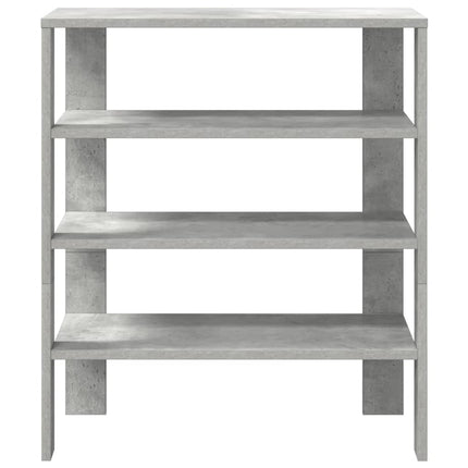 skoreol 61x32x70 cm konstrueret træ betongrå