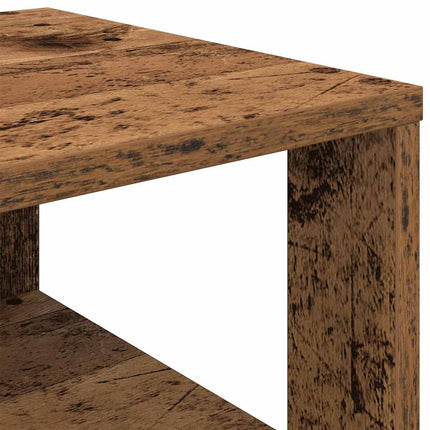 skoreol 61x32x70 cm konstrueret træ antikt træ