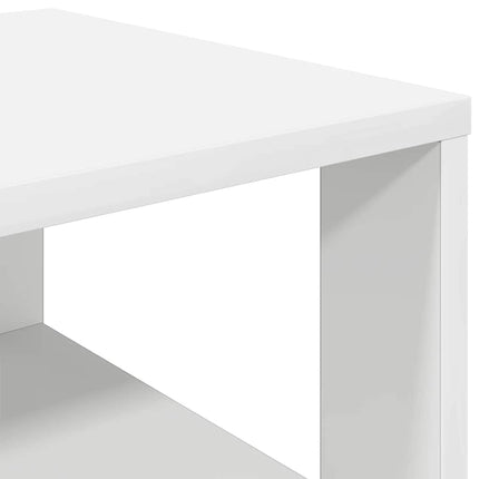 skoreol 61x32x87,5 cm konstrueret træ hvid