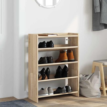 skoreol 60x25x81 cm konstrueret træ sonoma-eg