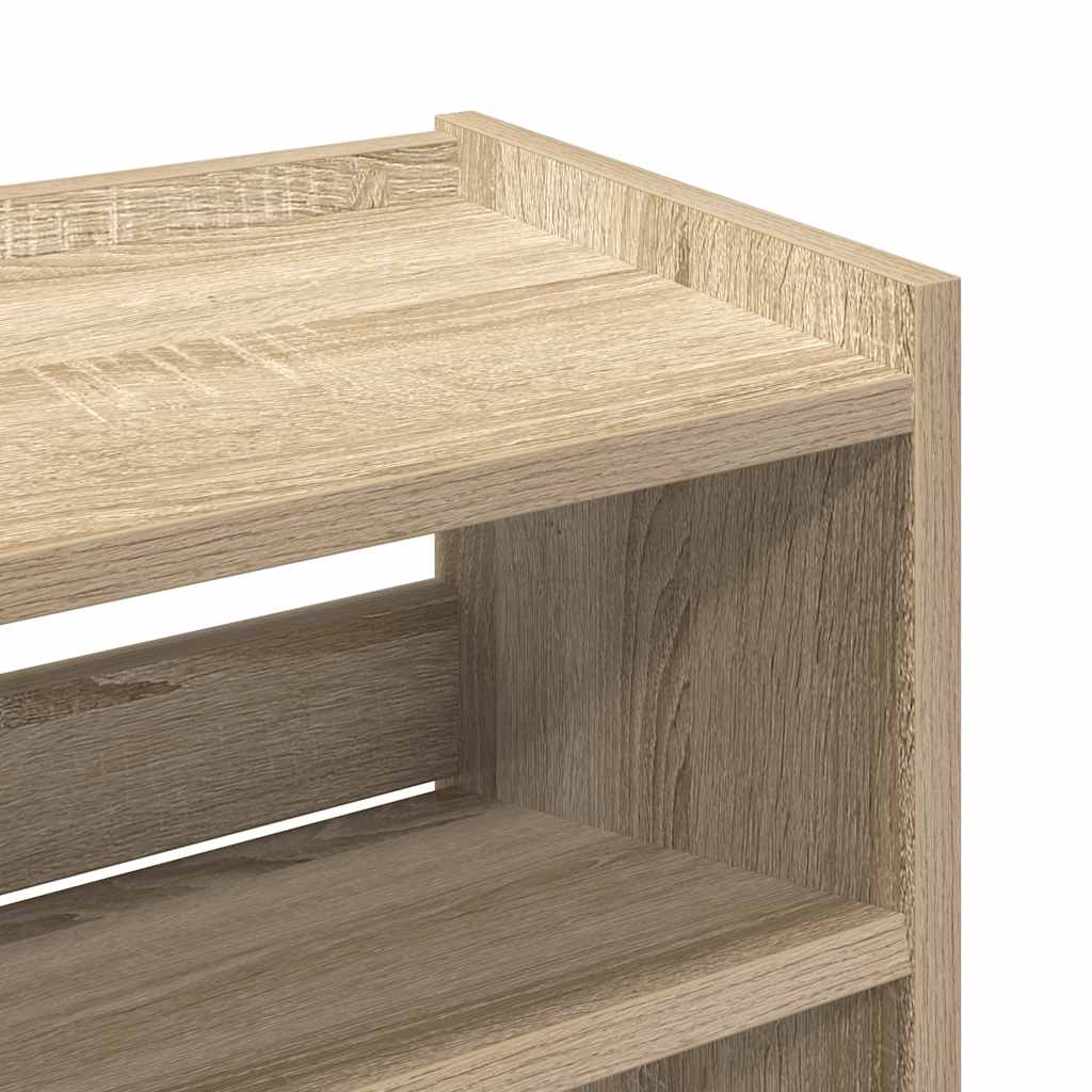 skoreol 60x25x81 cm konstrueret træ sonoma-eg