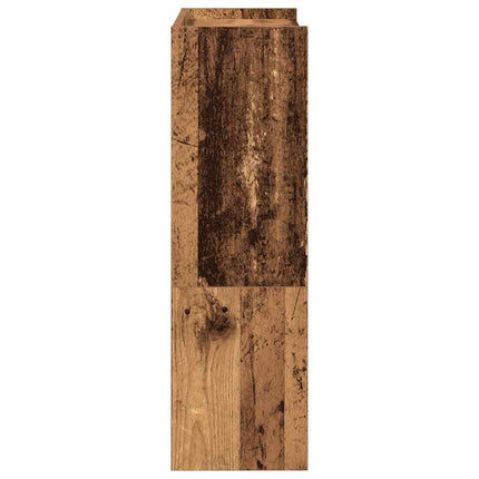 skoreol 60x25x81 cm konstrueret træ antikt træ