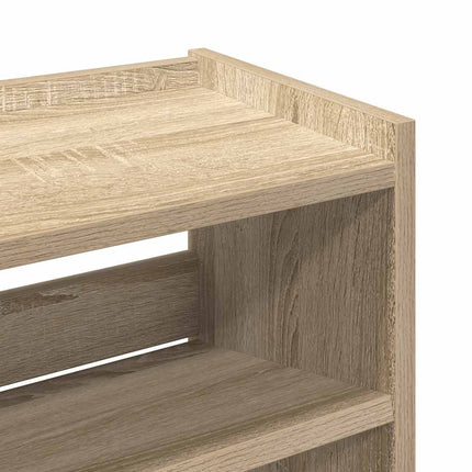 skoreol 60x25x62 cm konstrueret træ sonoma-eg