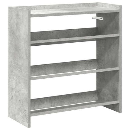 skoreol 60x25x62 cm konstrueret træ betongrå