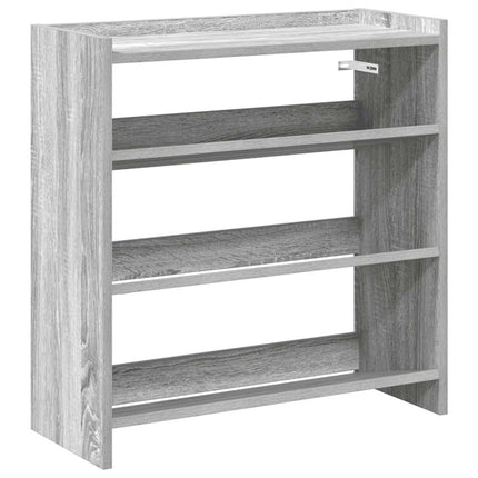skoreol 60x25x62 cm konstrueret træ grå sonoma-eg