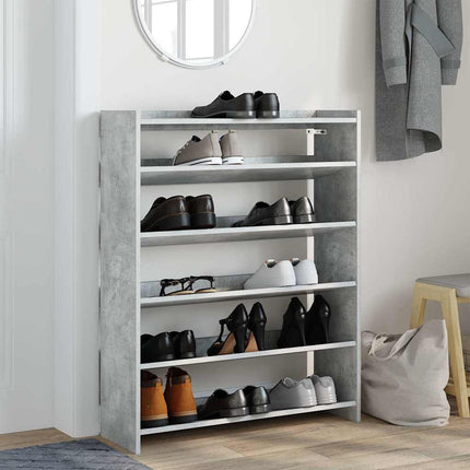 skoreol 80x25x100 cm konstrueret træ betongrå