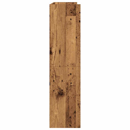 skoreol 80x25x100 cm konstrueret træ antikt træ