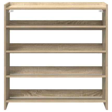 skoreol 80x25x81 cm konstrueret træ sonoma-eg