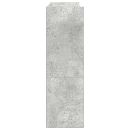 skoreol 80x25x81 cm konstrueret træ betongrå