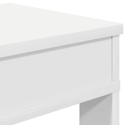 skoreol 60x30x98 cm konstrueret træ hvid