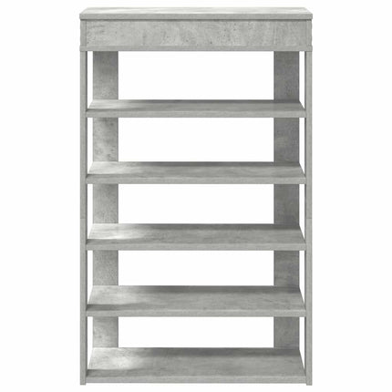 skoreol 60x30x98 cm konstrueret træ betongrå
