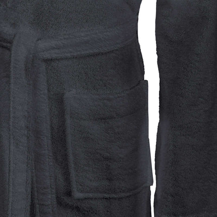 Badekåbe KINN Antracit L Bomuld