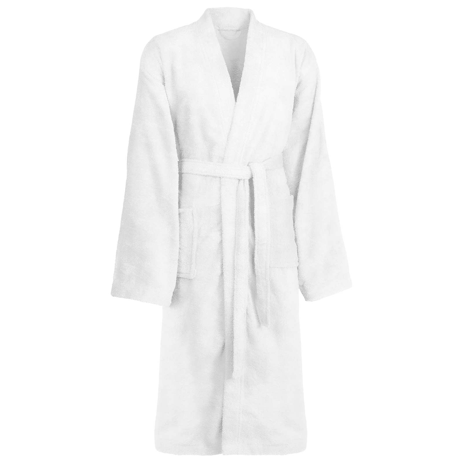 Badekåbe KINN Hvid M Bomuld billede