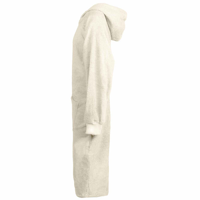 Tæppe-hoodie KINN Creme XL Bomuld